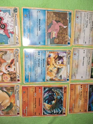 Cartas Pokémon Varias