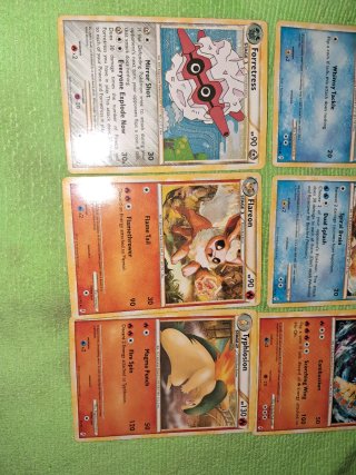 Cartas Pokémon Varias
