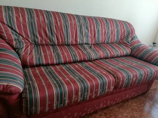 Sofá de Tela Estampado