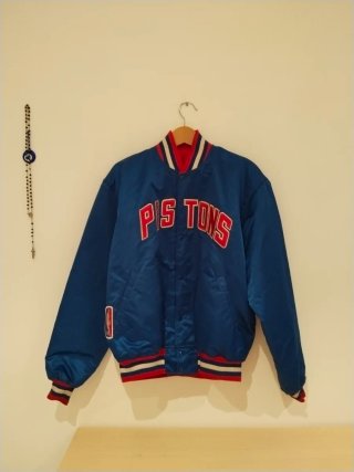 Chaqueta Bomber NBA Detroit Pistons