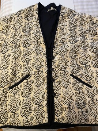 Chaqueta Acolchada Estampada Natura Talla M