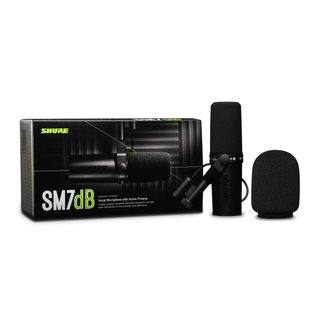 Micrófono de estudio Shure SM7dB nuevo sin abrir.
