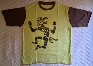 Camiseta Sambão “Tudo Bem” talla L 100% algodón