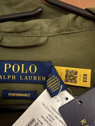 Giacca Polo Ralph Lauren Verde Oliva