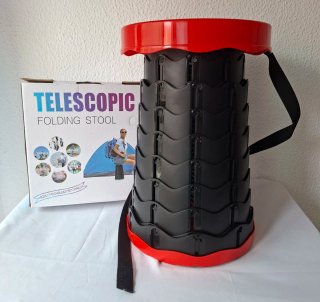 Taburete Telescópico Plegable Portátil
