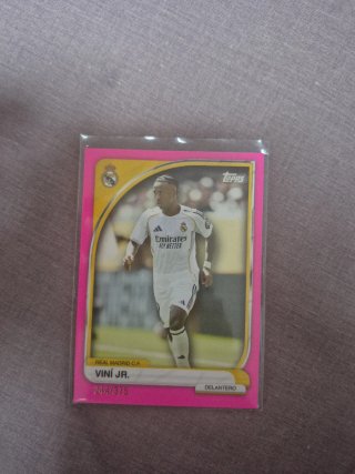 Carta da collezione Vini Jr. Real Madrid Topps 244/375
