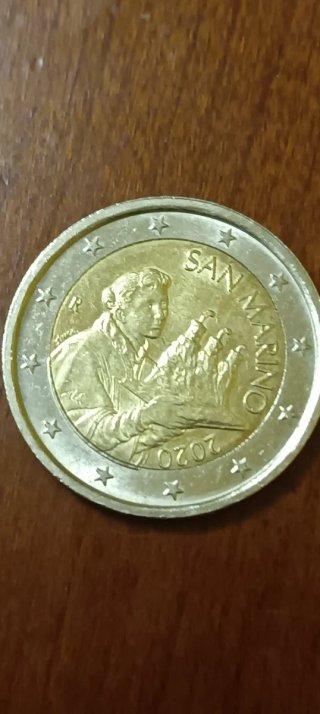 Moneta 2 Euro San Marino 2020