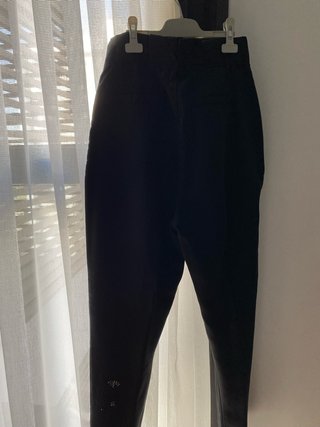 Pantalón Desigual Negro de pinzas