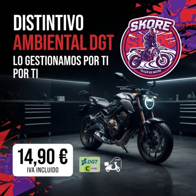 DISTINTIVO AMBIENTAL DGT — 14,90 €