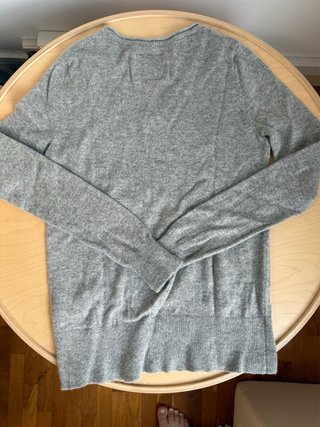Jersey Cachemira Abercrombie & Fitch Gris M