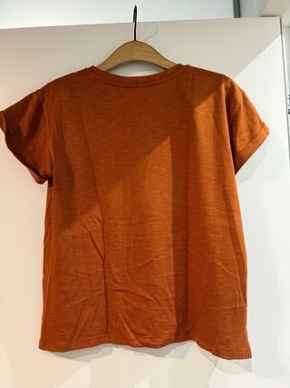 Camiseta Sessun color caldera
