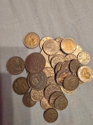 Monete antiche portoghesi Escudos