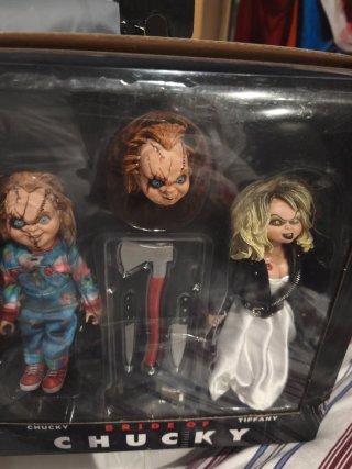 Set Figuras Chucky y Tiffany (Bride of Chucky)