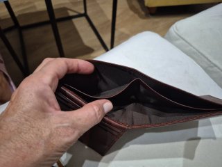 Monedero Cartera Marrón