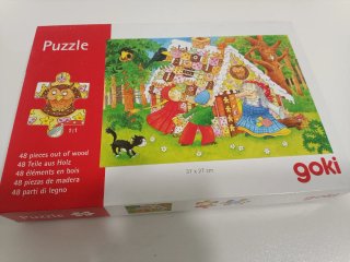 Puzzle Infantil de Madera Goki