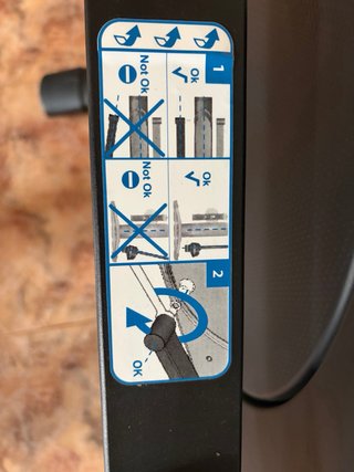 Bicicleta elíptica Domyos poco uso