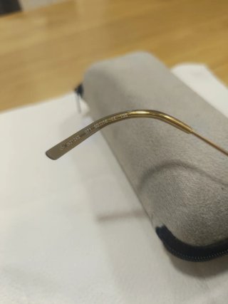 Gafas de sol aviador doradas