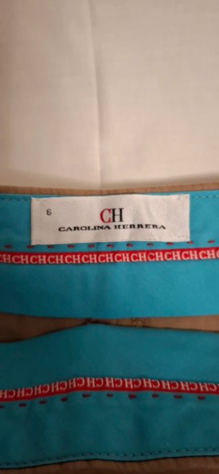 Pantalón sastre CH Carolina Herrera camel T.38(M)