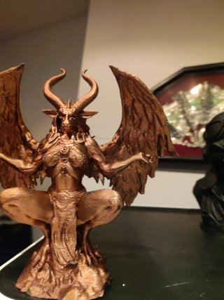 Figura Baphomet Bronce