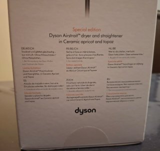 Piastra Dyson Airstrait in ceramica Apricot Topaz