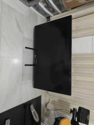 Televisión LG Negra