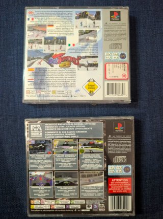 Cool Boarders 2 + Formula 1 98 PS1 PAL