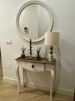 Mesa Consola y Espejo
