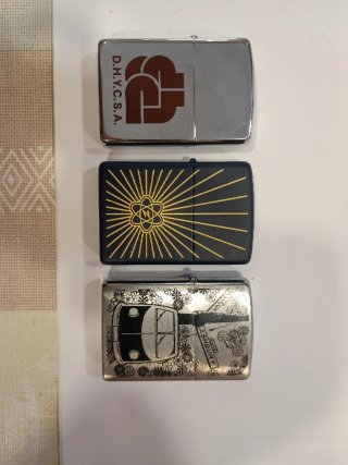 Confezione da 3 accendini Zippo