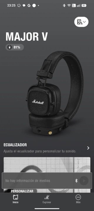 Marshall Major V Auriculares Inalámbricos 634472