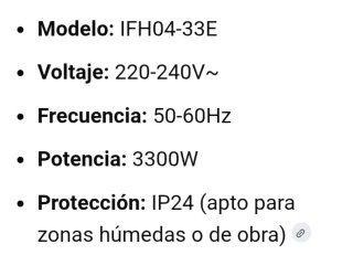 Calefactor Ventilador Industrial, radiador