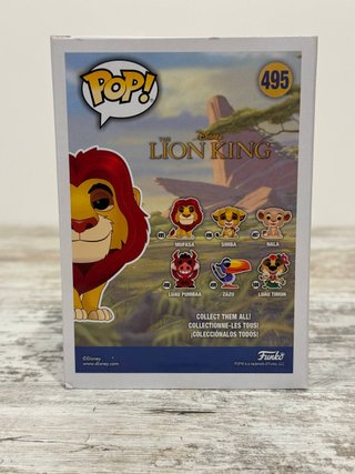 Funko Pop! - Mufasa - El Rey León - Disney #495