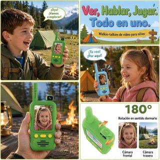 Walkie Talkies con Vídeo Aikmi (Set de 2)