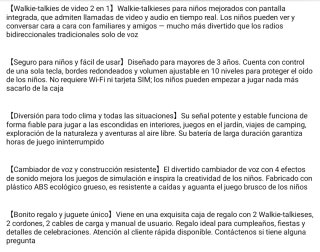Walkie Talkies con Vídeo Aikmi (Set de 2)