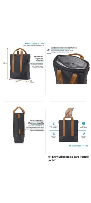 Bolso para Portátil HP Envy Urban 14