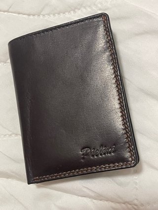 Cartera Pielini Marrón Sin Usar