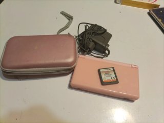 Nintendo DS Rosa + Juego Original More Brain Train
