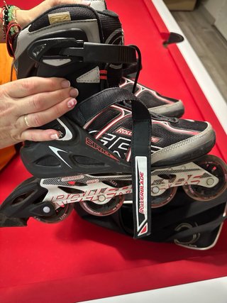 Patines Rollerblade con bolsa y protecciones