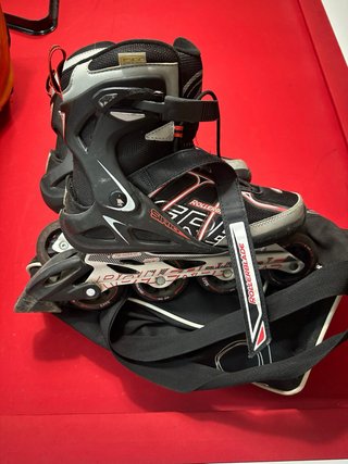 Patines Rollerblade con bolsa y protecciones