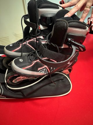 Patines Rollerblade con bolsa y protecciones