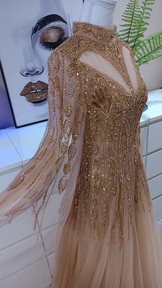 Vestido de fiesta boda gitana