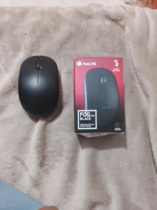 Ratón Inalámbrico NGS Fog Pro Black