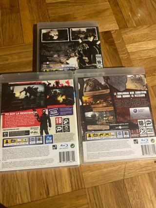 Lote 3 Juegos Resistance PS3