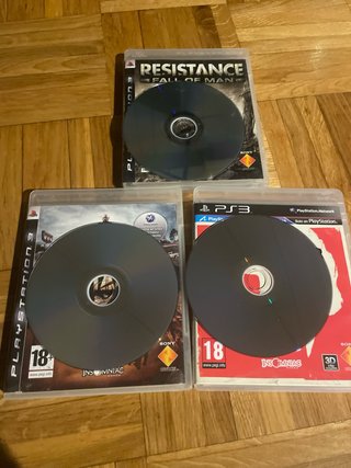 Lote 3 Juegos Resistance PS3