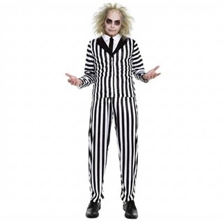 Disfraz Beetlejuice Talla S - Traje Bitelchus. New