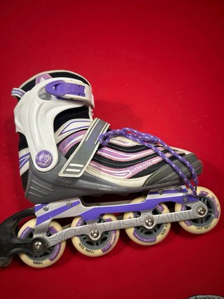 Patines en línea talla 39 con protecciones y bolsa