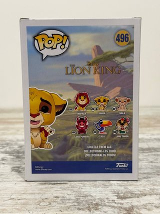 Funko Pop! - Simba - El Rey León - Disney #496