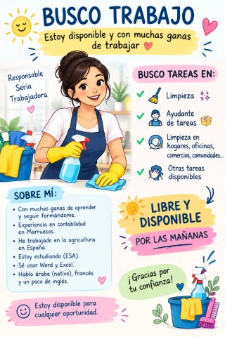 Limpiadora por horas