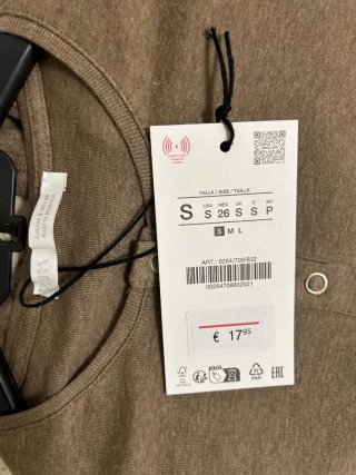 Jersey Zara Marrón S