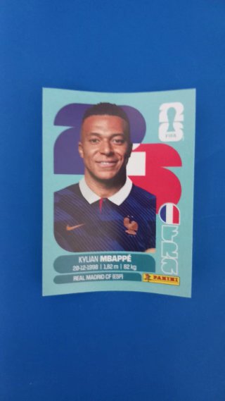 Cromo Mundial 2026 Panini Kylian Mbappé