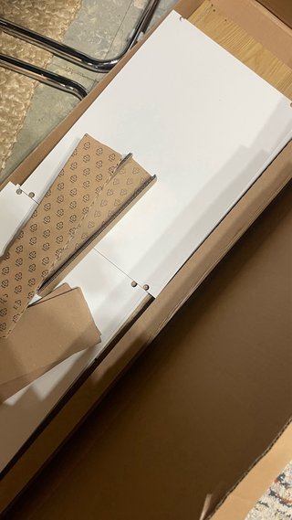 (NUOVO) Aparador IKEA SKRUVBY Bianco